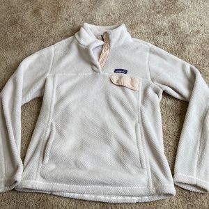 women’s quarter button fleece